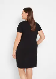 Jerseykjole i økologisk bomull med elastan, bonprix