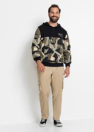 Sweatshirt med hette, med resirkulert polyester, RAINBOW