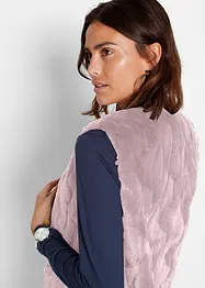 Trendy vest i fuskepels, bonprix