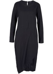Flanell-kjole med lommer, midi, bpc bonprix collection