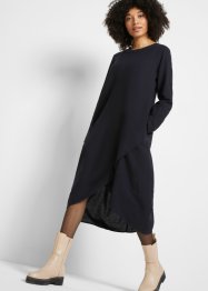 Flanell-kjole med lommer, midi, bpc bonprix collection