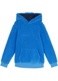 Teddyfleece-genser med hette, til jente, bpc bonprix collection