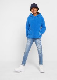 Teddyfleece-genser med hette for barn, bpc bonprix collection