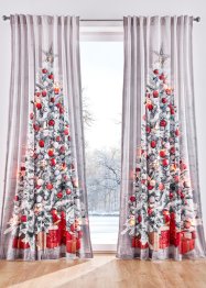 LED gardin med snødekt juletre, bpc living bonprix collection