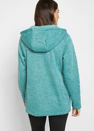 Strikket fleecejakke med teddyfleece-fôr, bonprix