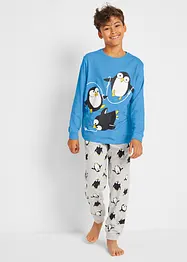 Pyjamas med økologisk bomull (2-delt sett), bonprix