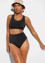 High Waist-bikinitruse, justerbar på vidden, bonprix