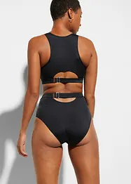 High Waist-bikinitruse, justerbar på vidden, bonprix