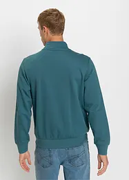Sweatshirt med troyer-krage, bonprix