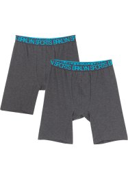 Lang boxershorts til gutt (2-pack), bpc bonprix collection