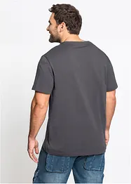 T-shirt med trykk, bonprix