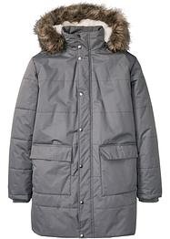 Lang vattert vinterjakke av resirkulert polyester, bpc bonprix collection
