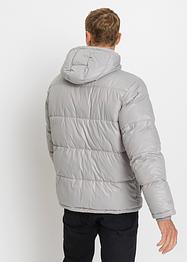 Vattert jakke med materialmiks av resirkulert polyester, Loose Fit, RAINBOW