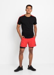 Treningsbukse med shorts, 2 i 1, bpc bonprix collection