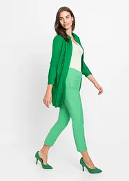 Lang bluse i lett viskose med splitt, bonprix