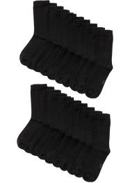 Sokker med økologisk bomull (20-pack), bpc bonprix collection