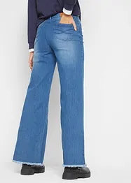 Wide Leg jeans High Waist, stretch, bonprix