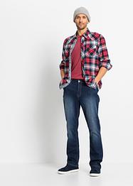Regular Fit stretchjeans med økologisk bomull, John Baner JEANSWEAR