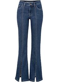 Jeans med bootcut og splitt, av Positive Denim #1 Fabric, RAINBOW