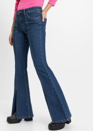 Jeans med bootcut og splitt, av Positive Denim #1 Fabric, RAINBOW