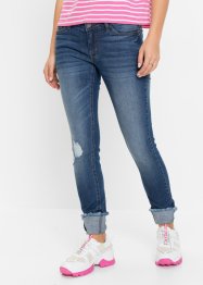 Skinny jeans med Turn-Up av Positive Denim #1 Fabric, RAINBOW