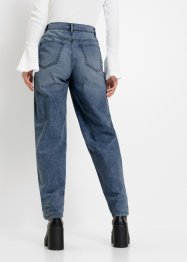 Barrel Shape jeans med Positive Denim #1 Fabric, RAINBOW