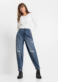 Barrel Shape jeans med Positive Denim #1 Fabric, RAINBOW