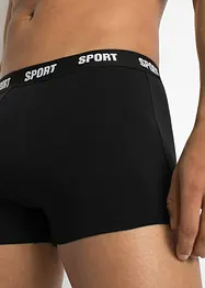 Boksershorts i ettersittende modell (3-pack), bonprix