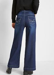 Straight Fit stretchjeans, ankellang med Positive Denim #1 Fabric, John Baner JEANSWEAR
