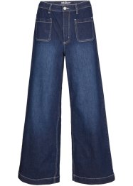 Straight Fit stretchjeans, ankellang med Positive Denim #1 Fabric, John Baner JEANSWEAR