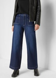 Straight Fit stretchjeans, ankellang med Positive Denim #1 Fabric, John Baner JEANSWEAR