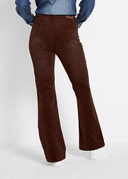 Stretchbukse i cord, Flared, John Baner JEANSWEAR