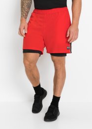 Treningsbukse med shorts, 2 i 1, bpc bonprix collection
