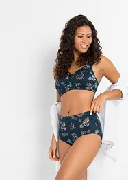 High Waist-truse med økologisk bomull (4-pack), bonprix