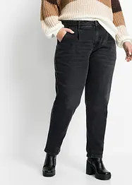 Barrel-jeans, Mid Waist, stretch, bonprix