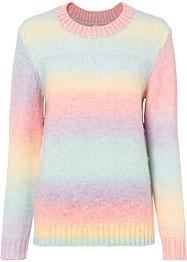 Genser med fargegradering, RAINBOW