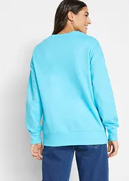 Sweatshirt med splitt i sidene, bonprix