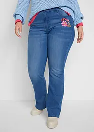 Bootcut-jeans, High Waist, komfortlinning, bonprix