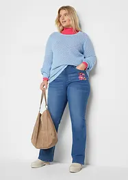 Bootcut-jeans, High Waist, komfortlinning, bonprix