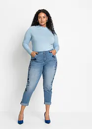 Slim-jeans, Mid Waist, cropped, bonprix