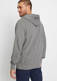 Sweat-jakke med hette og komfortsnitt, bpc bonprix collection