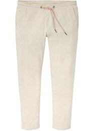 Regular fit chino stretch pull on-bukse med kortere lengde, tapered, RAINBOW