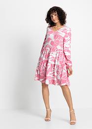 Blomstret jerseykjole, BODYFLIRT