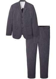 Dress fra Seersucker (2 delt): blazer og bukse, Slim fit, bpc selection