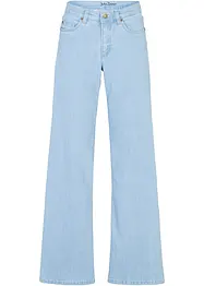 Wide Leg-jeans Mid Waist, Stretch, bonprix