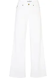 Wide Leg-jeans Mid Waist, Stretch, bonprix