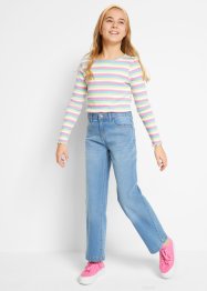 Jeans til jente, Wide Leg, John Baner JEANSWEAR