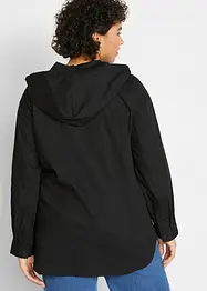 Blusetunika med hette, bonprix