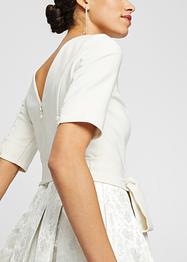 Cocktailkjole med jacquard, bpc selection premium