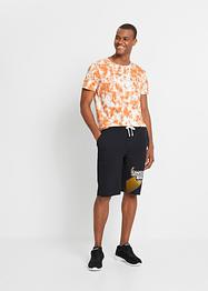 Sweat-bermuda med resirkulert polyester, RAINBOW
